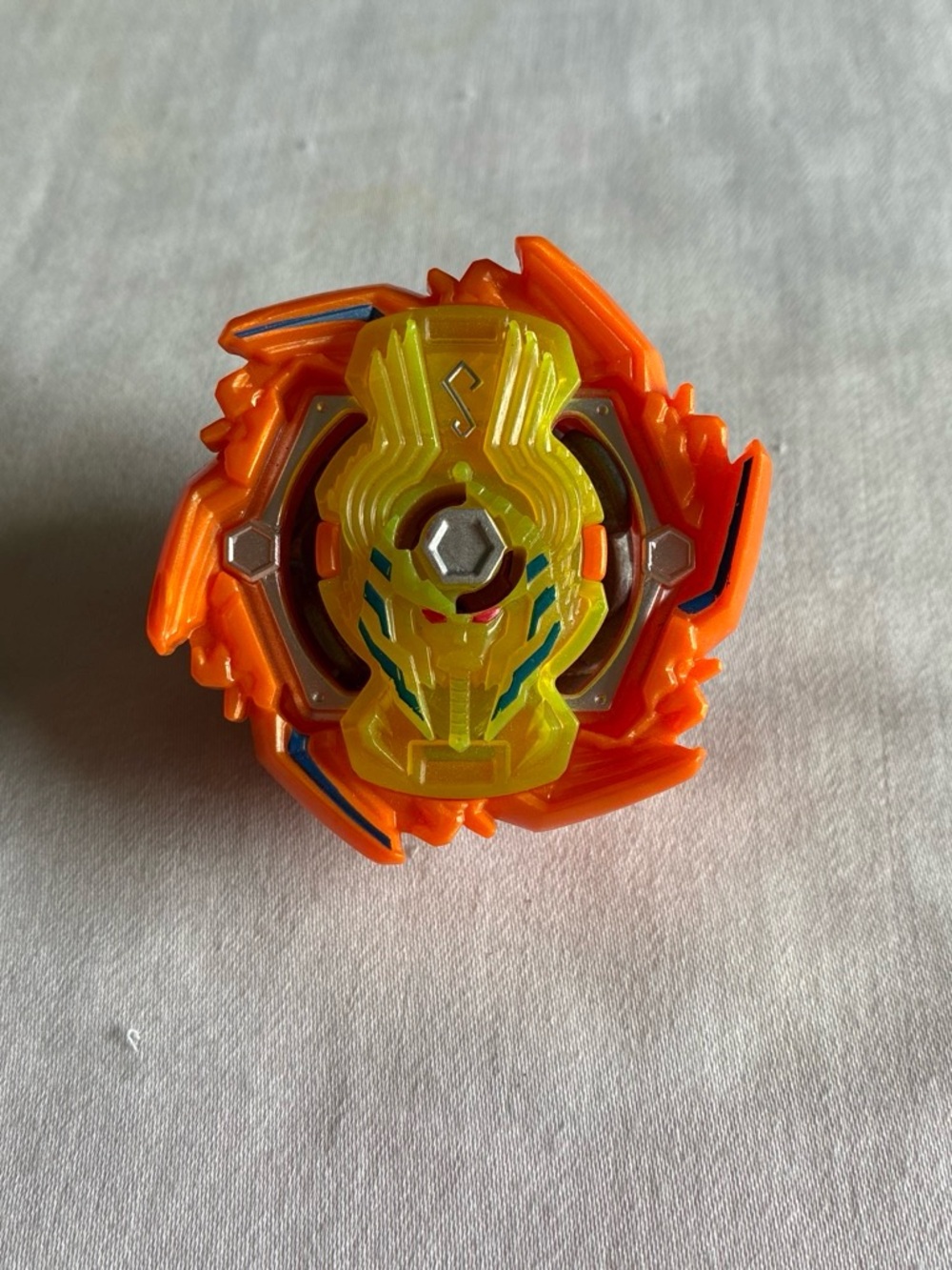Beyblade Orange and Yellow Battle Top Kids Toy